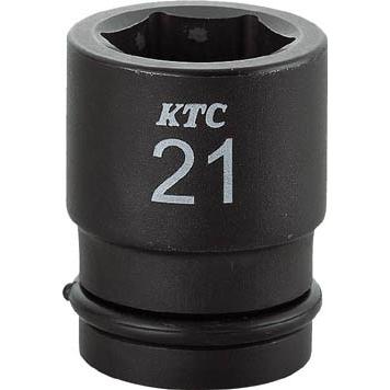 ＫＴＣ　１２．７ｓｑ．インパクトレンチ用ソケット（標準）　ピン・リング付１２ｍｍ〔BP4-12P〕BP412P | 