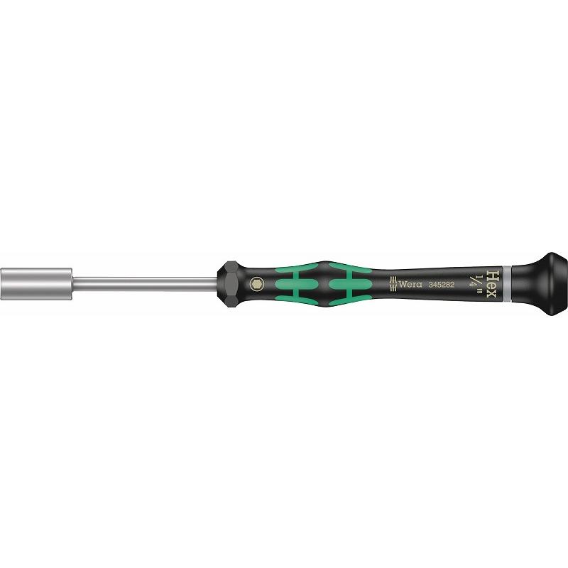 Wera 精密ナットドライバー【1/4"】〔2069-1/4"x60〕345282 | Wera