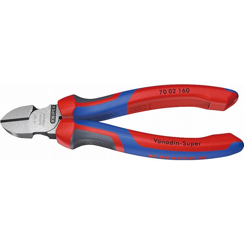 KNIPEX（クニペックス） 斜ニッパー160mm コンフォートハンドル（3K