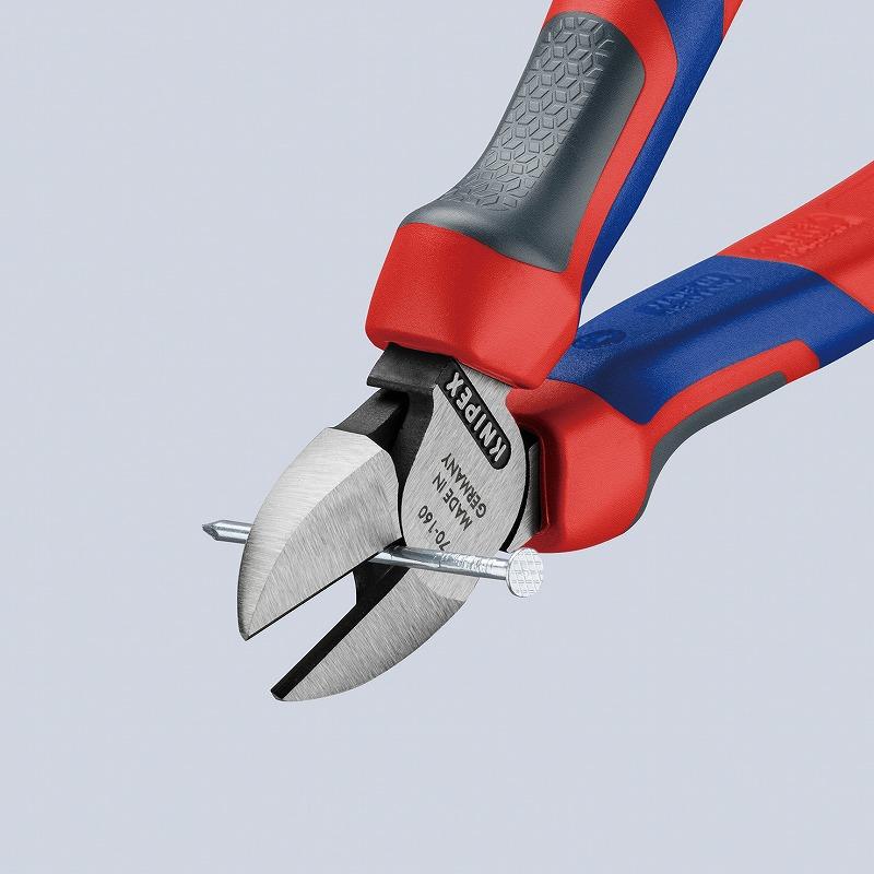 KNIPEX（クニペックス） 斜ニッパー160mm コンフォートハンドル（3K