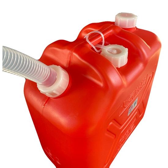 灯油ポリタンク 20L ノズル付き 赤 千曲化成 : プロヤマ - 通販