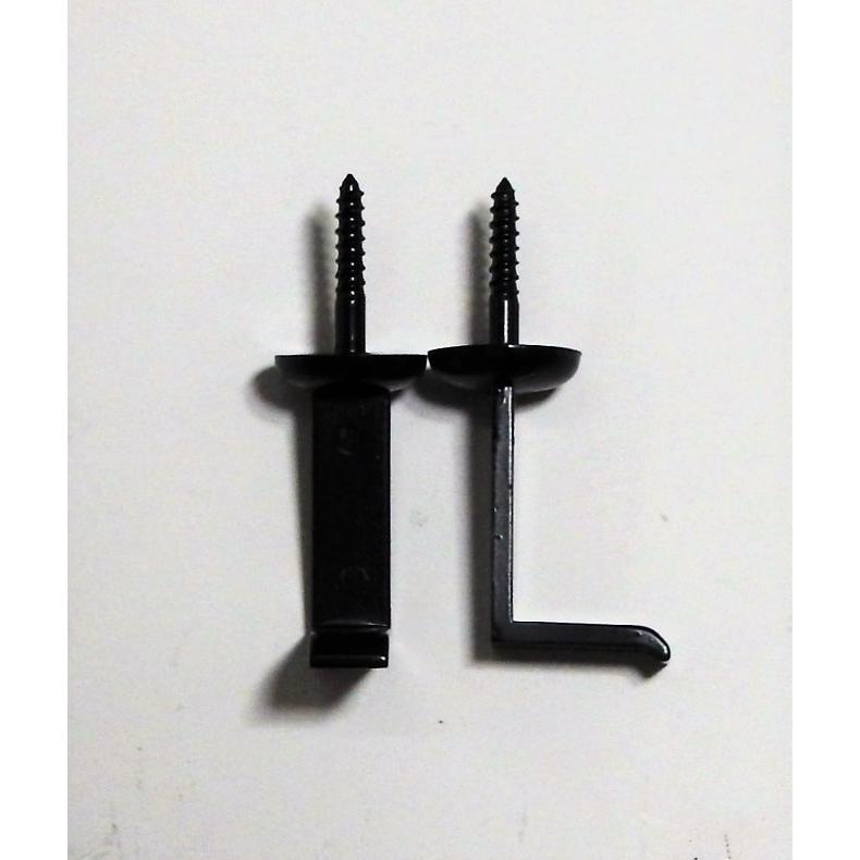 額受金具 ネジ足 昭和平折釘 大 (受け幅26mm) メール便発送 額受金具 ネジ足 昭和平折釘 大 (受け幅26mm) メール便発送