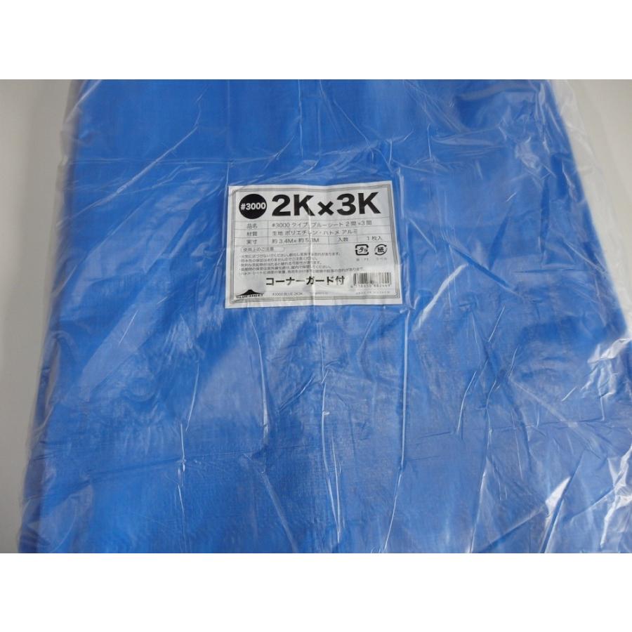 ブルーシート3.6m×5.4ｍ厚手#3000コーナーガード付き |  | 01