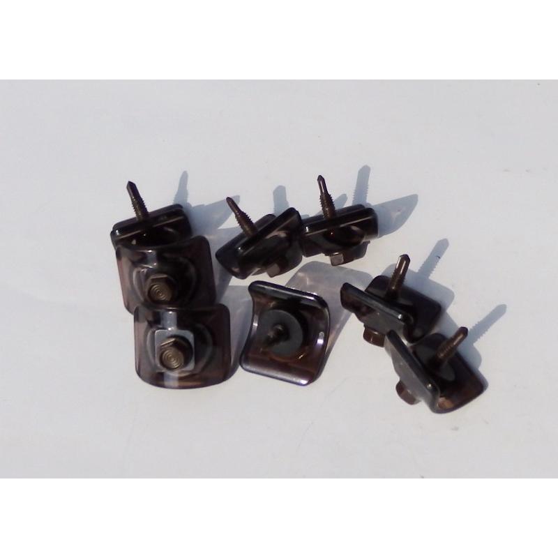 波板ビス 鉄下地用M5×25mm ポリカブロンズ100本 : プロヤマ - 通販