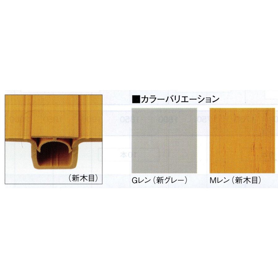 企業・法人様用商品）デッキ材 単独形,連結形用溝カバー1820mm 10本組