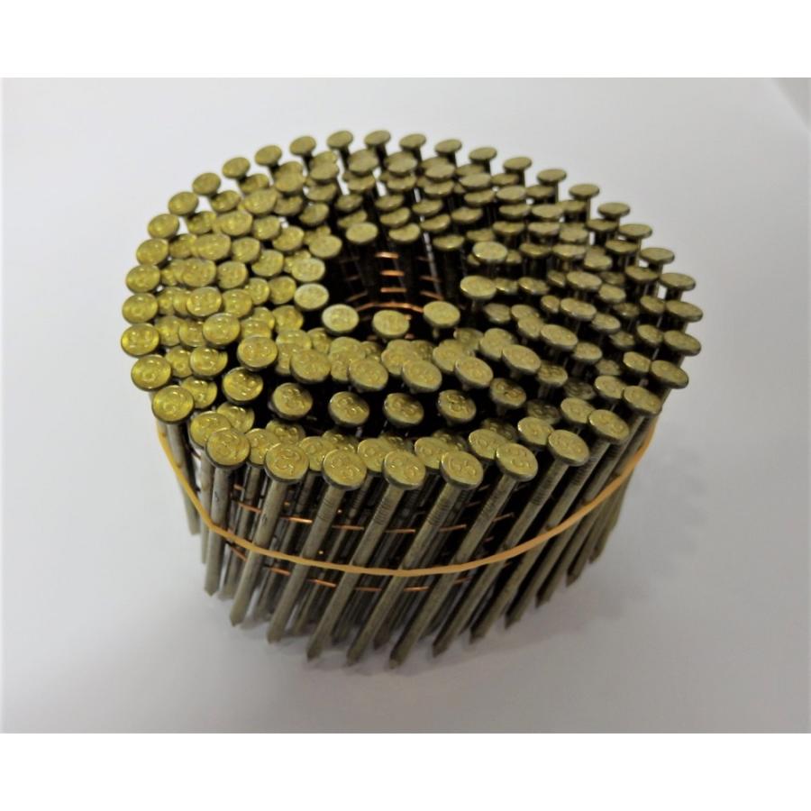 ツーバイフォーロール釘 65mm黄 1箱（200本×10巻） : プロヤマ - 通販