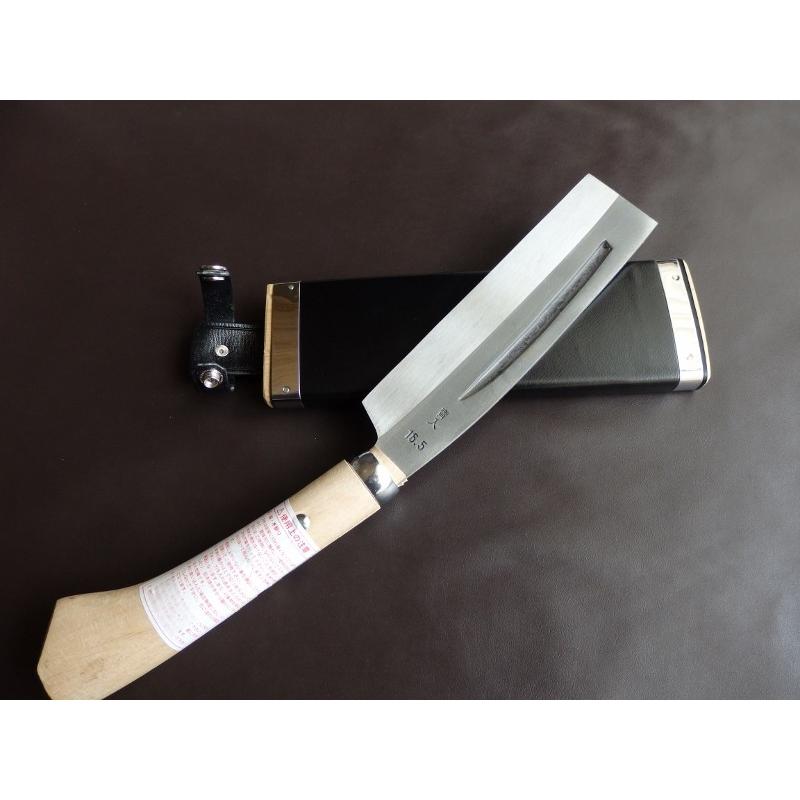ナタ7寸（210mm ）片刃細身 鉈は本場土佐の一級品 : プロヤマ - 通販