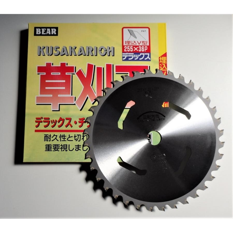 草刈王 255mm×36P 5枚組 バクマ工業 草刈チップソー : プロヤマ - 通販