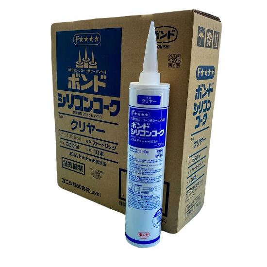 けこ様用 ボンド シリコンコーク クリヤー #55378 330ml 1本 : プロヤマ - 通販