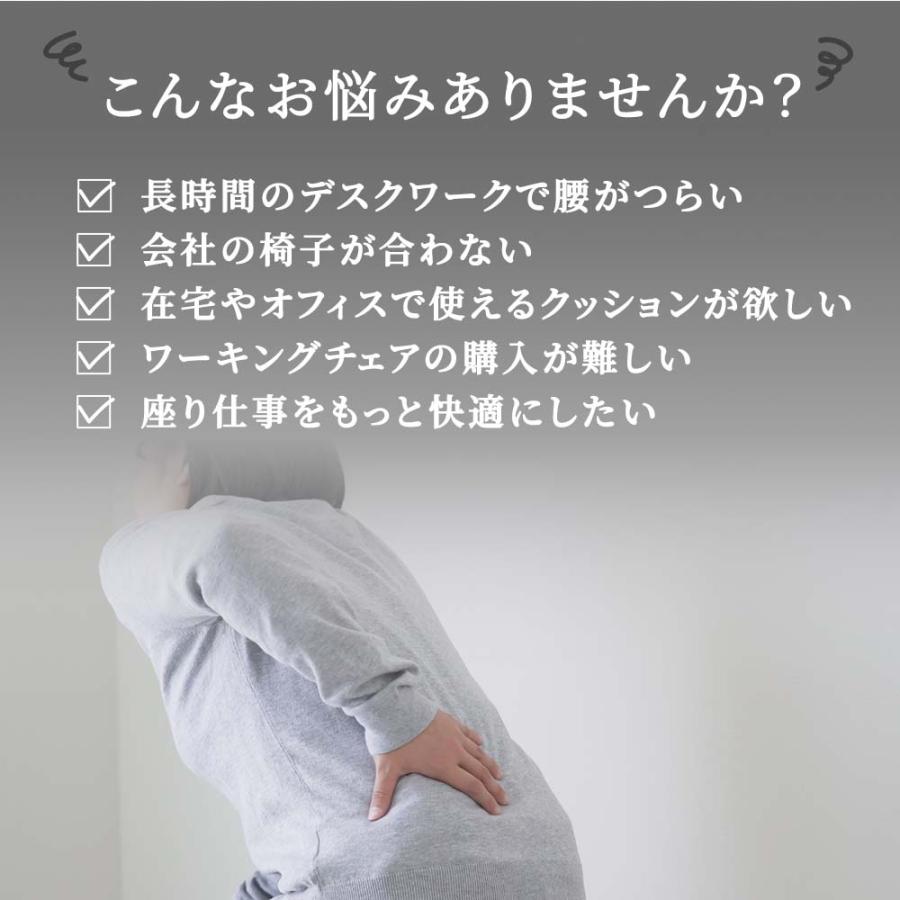 体圧分散 クッション マット チェア B-AIR(R)PRO いす用クッション すわり〜なの画像