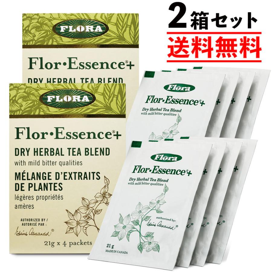 送料無料 フロー・エッセンス ドライ 2箱セット ハーブティー 薬草茶