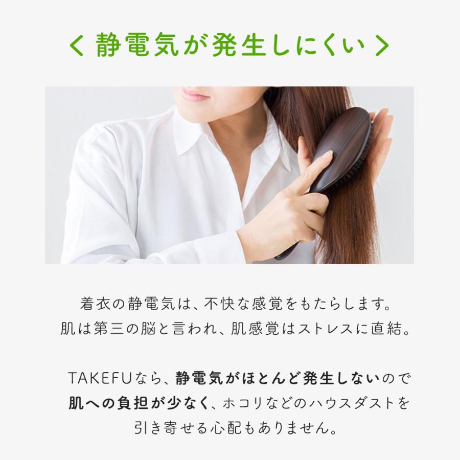 TAKEFU ショートスリーブ Tシャツ レディース インナー 竹布 消臭 吸湿 抗菌 敏感肌 アトピー ネコポス送料無料 TAKEFU ショートスリーブ Tシャツ レディース インナー 竹布 消