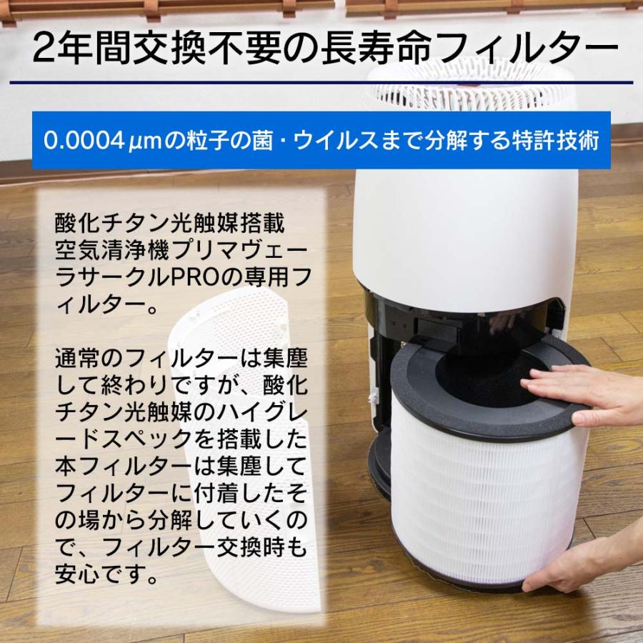 空気清浄機 プリマヴェーラ サークル PRO フィルターD |  | 01