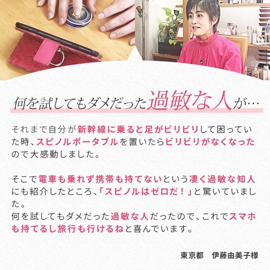 電磁波防止グッズ スピノル ポータブル お得な2個セット 置型 5G