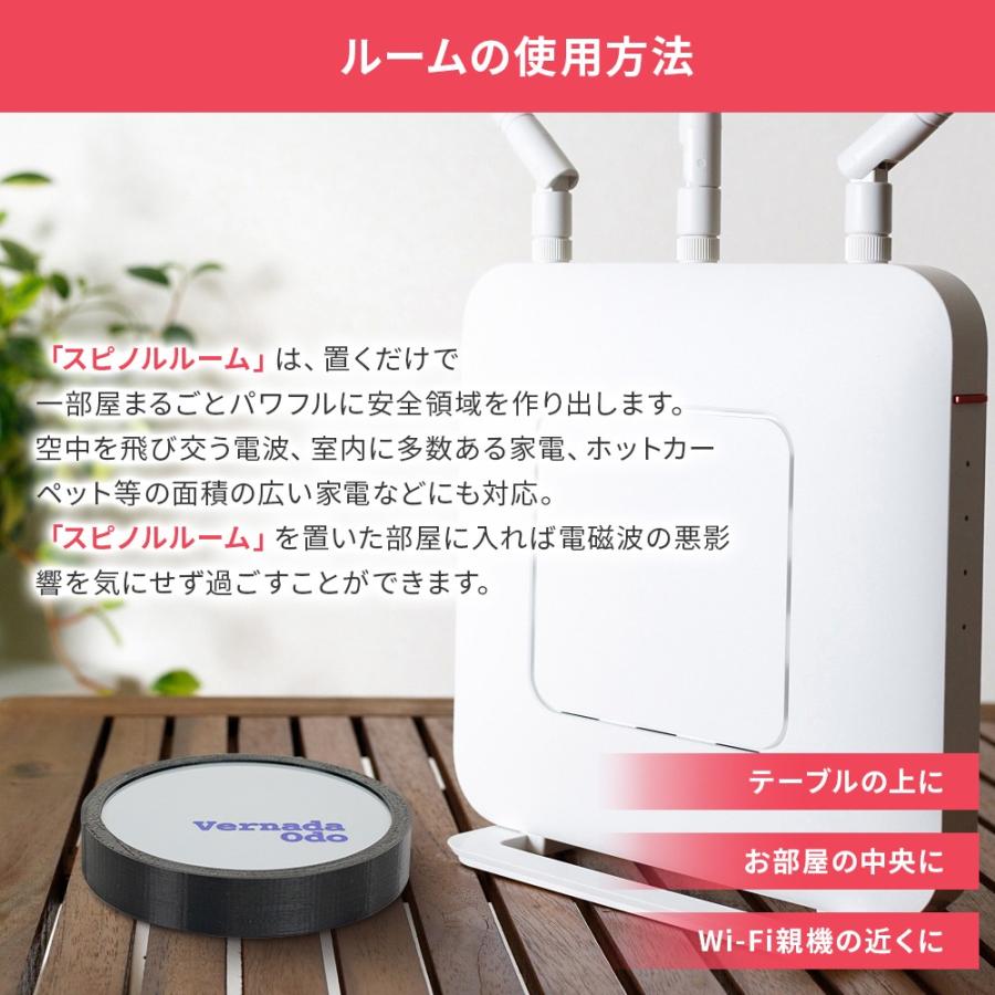 電磁波防止グッズ スピノル ルーム 部屋全体 5G 電磁波対策 家 電磁波カット グッズ 電磁波防止 電磁波の影響 対策 spinor ウクライナ発｜proactive-shop｜18