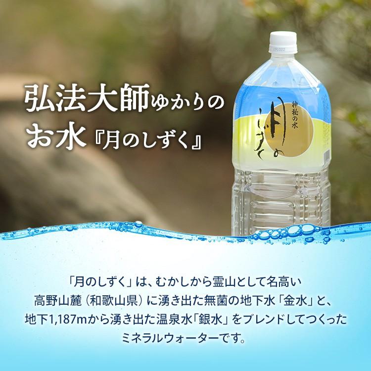 お一人様一回限り 初めての方限定 月のしずく 水 2L×2本 お試しセット