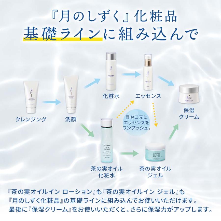 月のしずく 茶の実オイルインローション 茶の実オイルインジェル セット 月のしずく 茶の実オイルインローション : イマココ・ストア