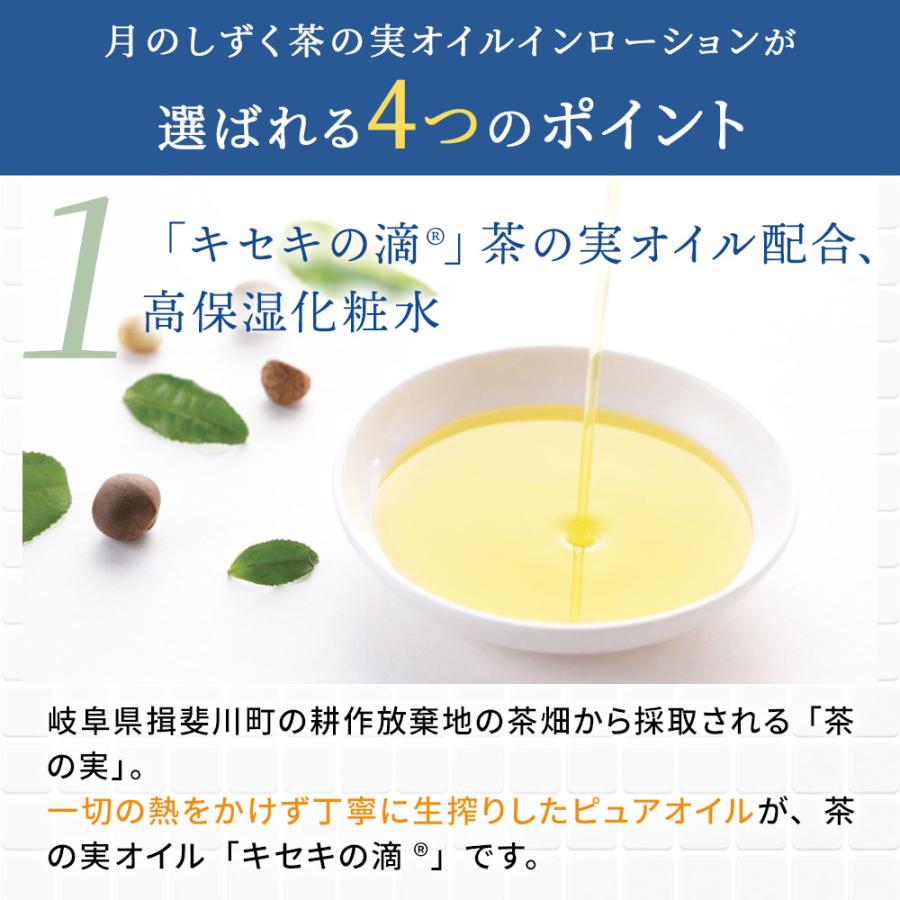 月のしずく 茶の実オイルインローション 茶の実オイルインジェル セット 月のしずく 茶の実オイルインローション : イマココ・ストア