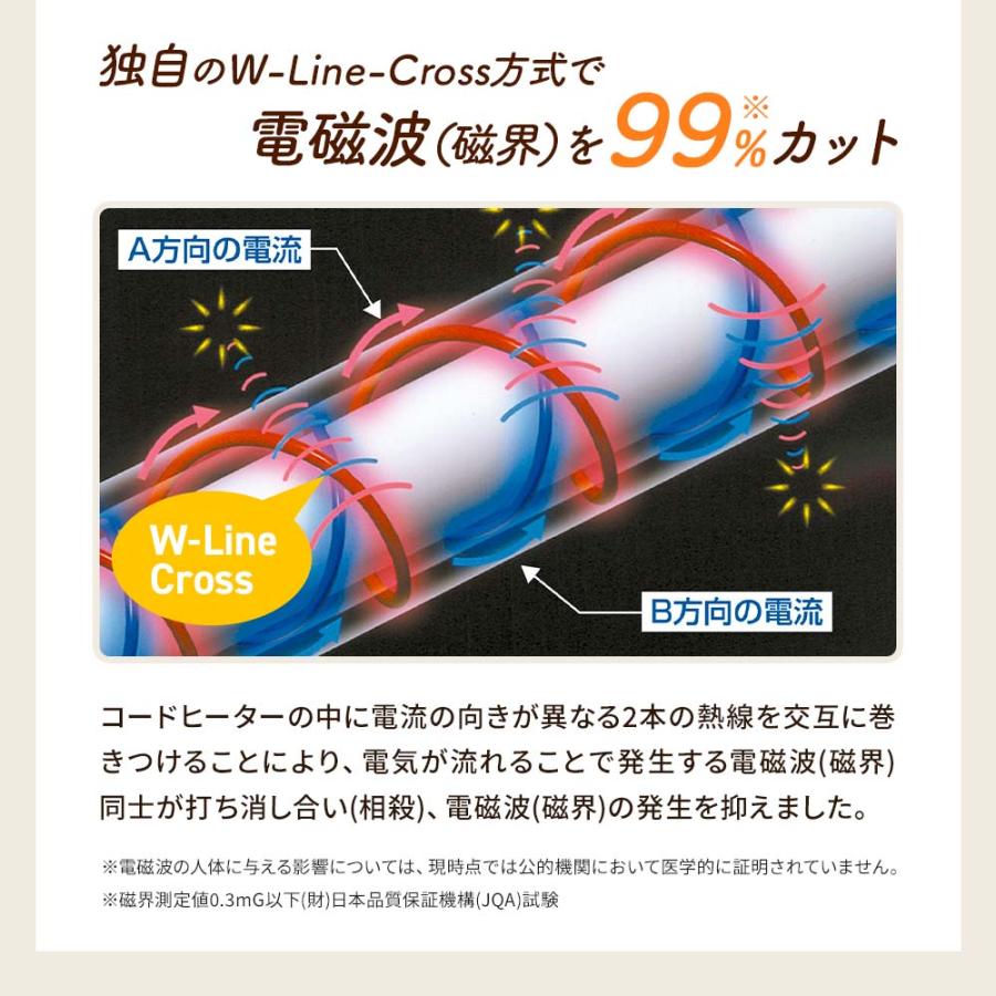 ゼンケン 電磁波（磁界）低減 電気掛敷オーガニックコットン毛布