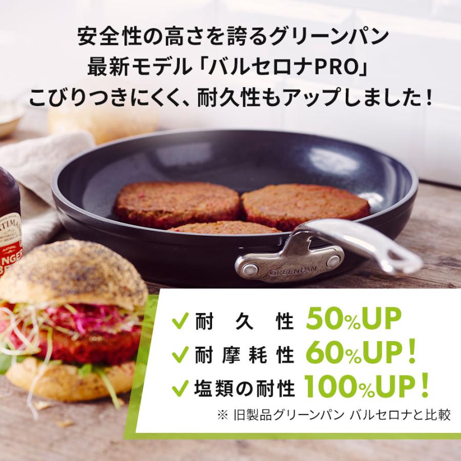 グリーンパン ダイヤモンド粒子を配合した最新コーティングの最上位