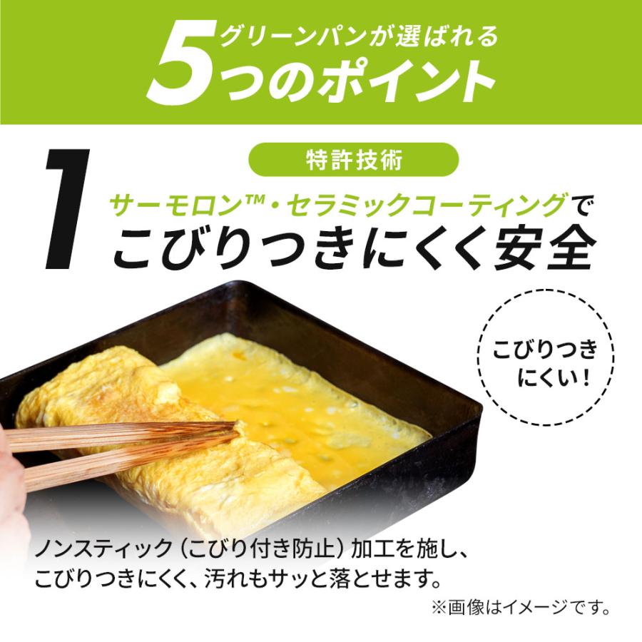 グリーンパン ダイヤモンド粒子を配合した最新コーティングの最上位