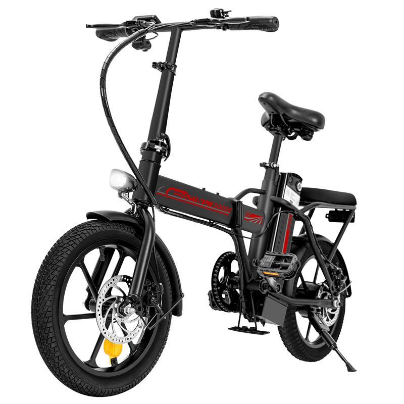 電動自転車 折りたたみ自転車 電動アシスト自転車 16インチ 三段変速  