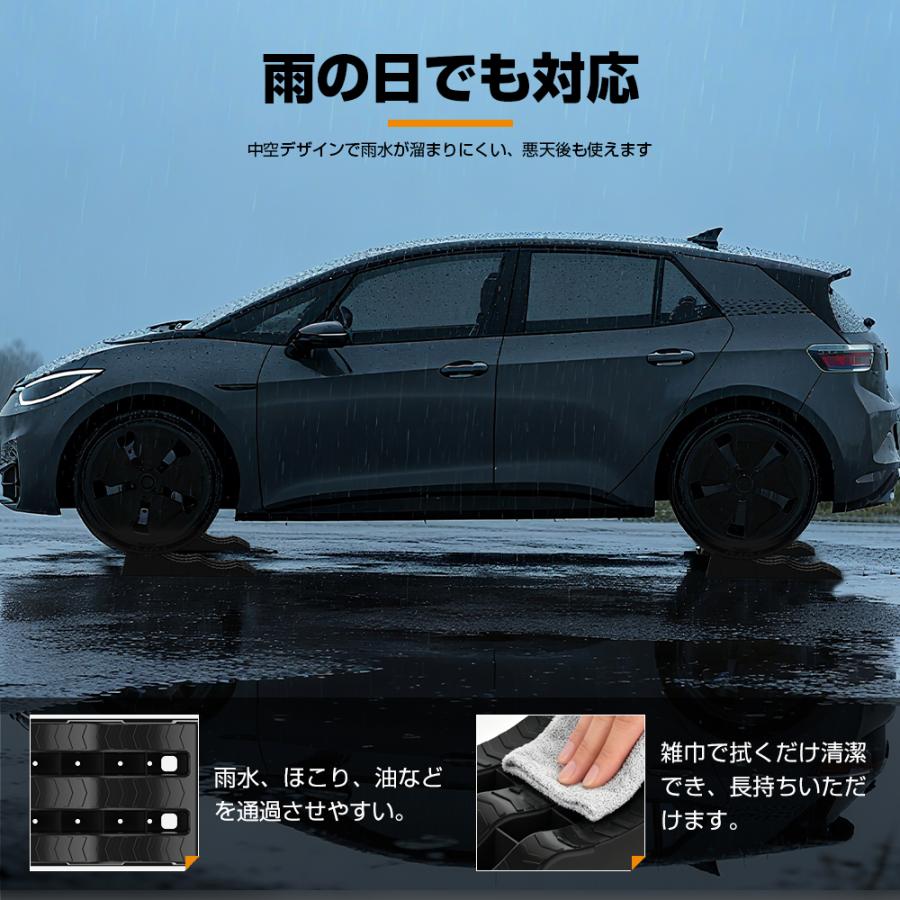 PROBASTO カースロープ 高さ4.0/7.0/9.5cm 2個セット 耐荷重3トン 幅広
