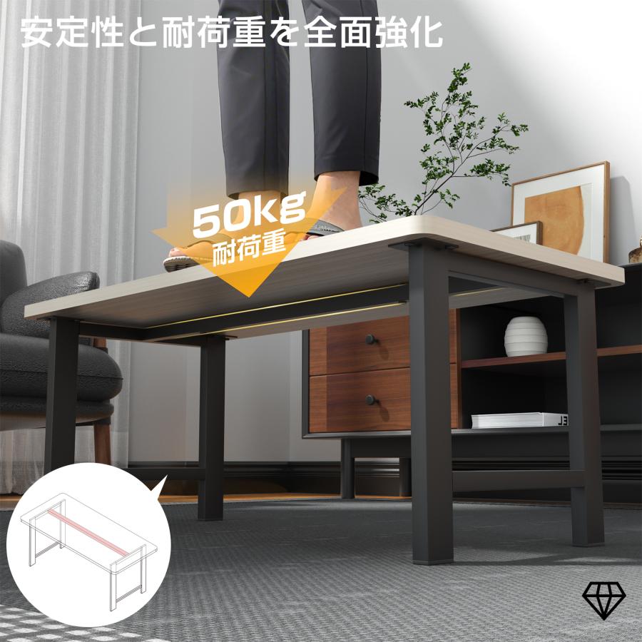 PROBASTO ローテーブル センターテーブル スリム 80cm コンパクト 省スペース 長方形 一人暮らし おしゃれ 北欧 ダイニングテーブル ローデスク パソコンデスク |  | 09