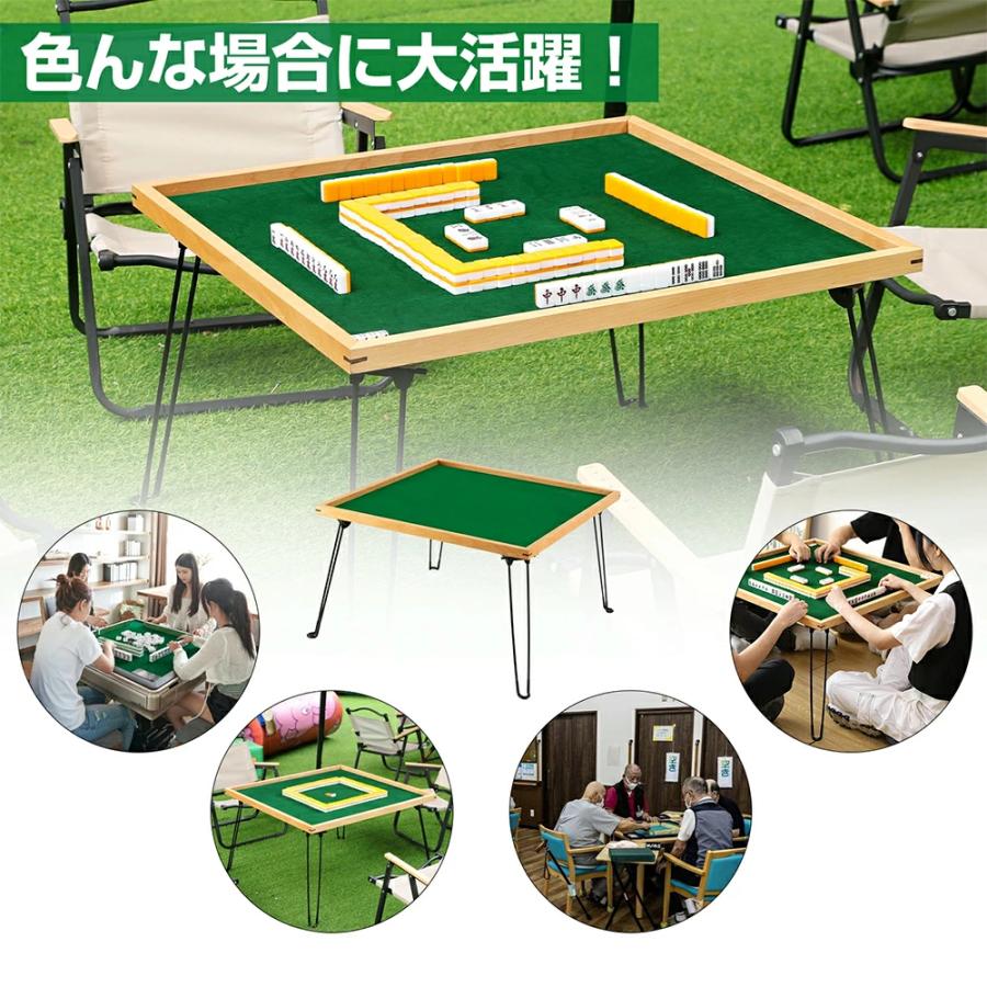 PROBASTO 麻雀卓 麻雀テーブル 折りたたみ 木製 68cm×68cm PROBASTO 麻雀卓 麻雀テーブル 折りたたみ 木製 68cm×68cm