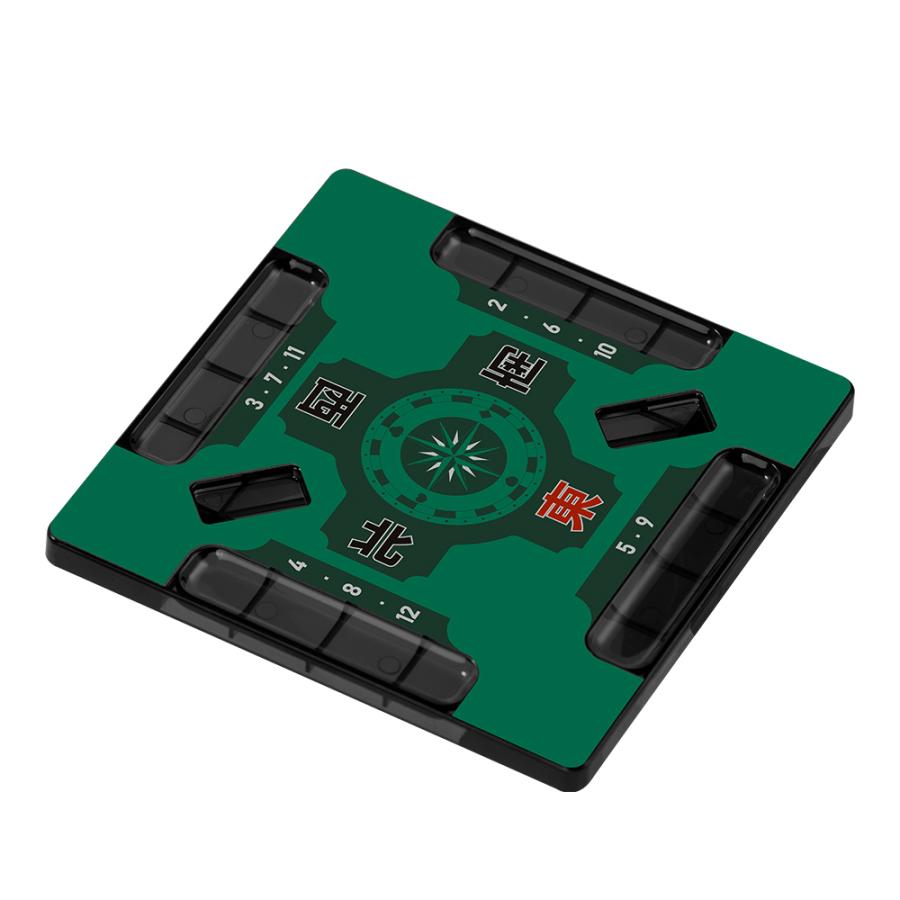 PROBASTO 麻雀サポートプレート 麻雀 グッズ 初心者 おすすめ 置くだけ 捨て牌並べ 自風・親確認 手打ち麻雀 サイコロ リーチ棒 麻雀アイテム 麻雀用品 14×14cm |  | 08