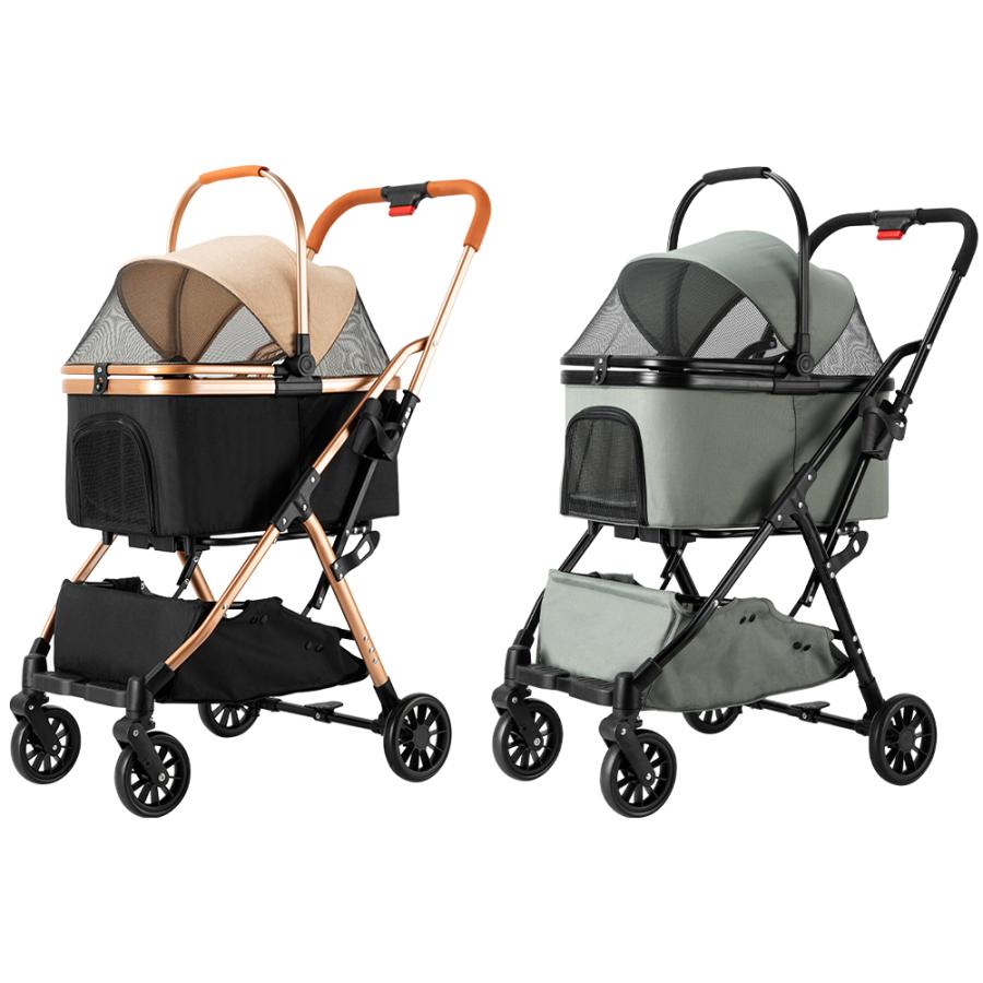 PROBASTO」ペットカート 分離型 小型犬 中型犬 多頭 折りたたみ PROBASTO」ペットカート 分離型 小型犬 中型犬 多頭 折りたたみ