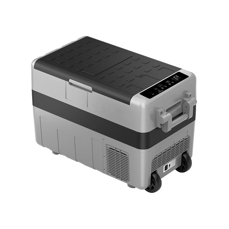 車載冷蔵庫 -20℃〜10℃ 2室タイプ ポータブル冷蔵庫40L AC/DC対応 LED 車載冷蔵庫 -20℃〜10℃ 2室タイプ ポータブル冷蔵庫40L AC/DC対応 LED