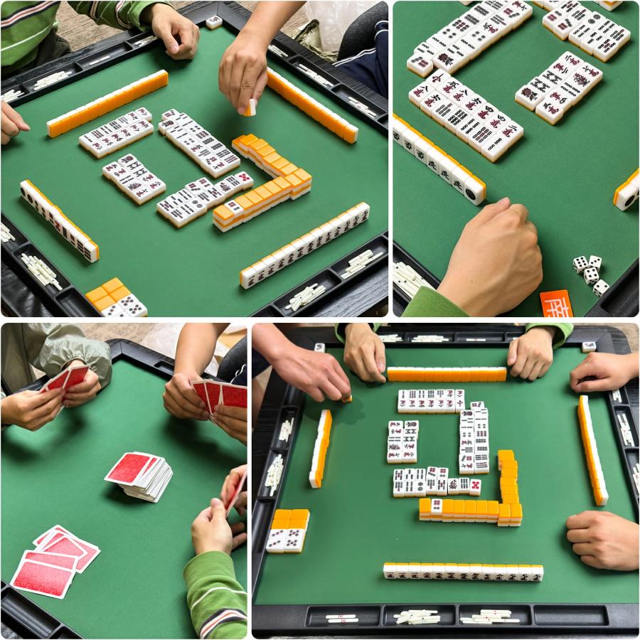 PROBASTO 麻雀マット 麻雀牌付き 70cm×70cm 手打ち 軽量 持ち運び 省