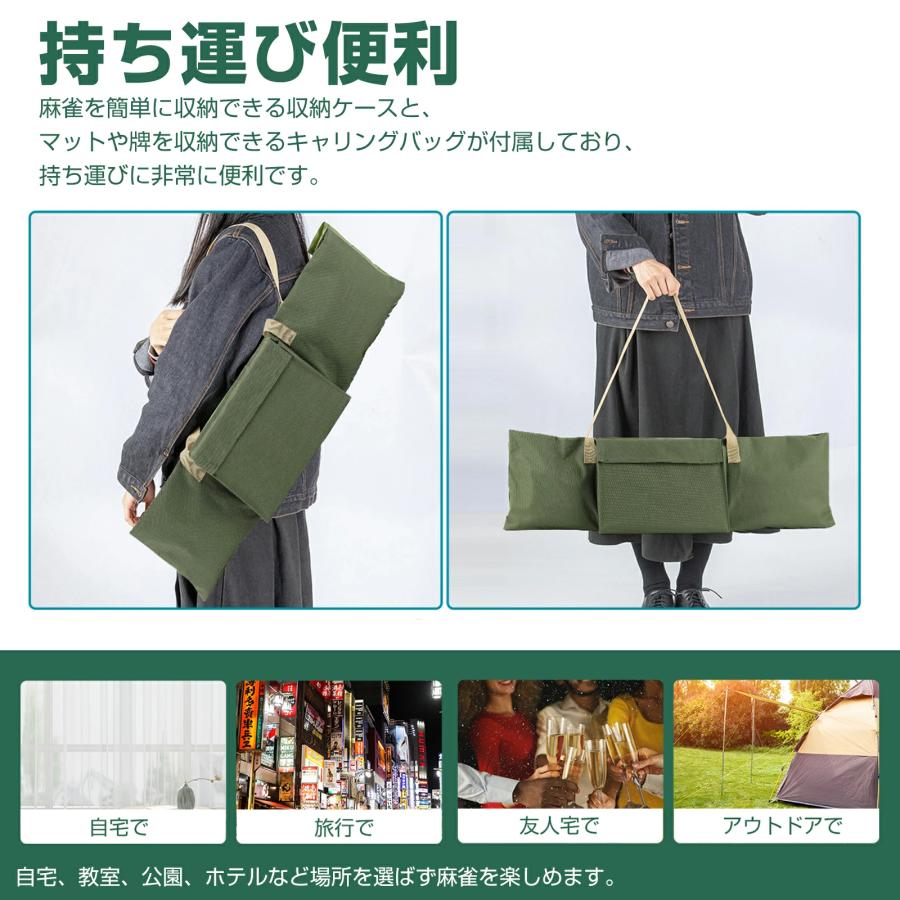 PROBASTO 麻雀マット 麻雀牌付き 70cm×70cm 手打ち 軽量