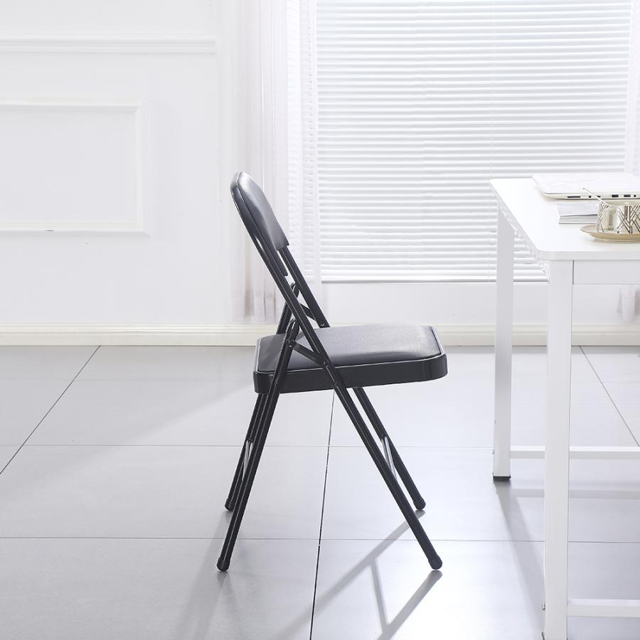 PROBASTO 折りたたみチェア ダイニングチェア 2脚 4脚 背もたれ付 PU