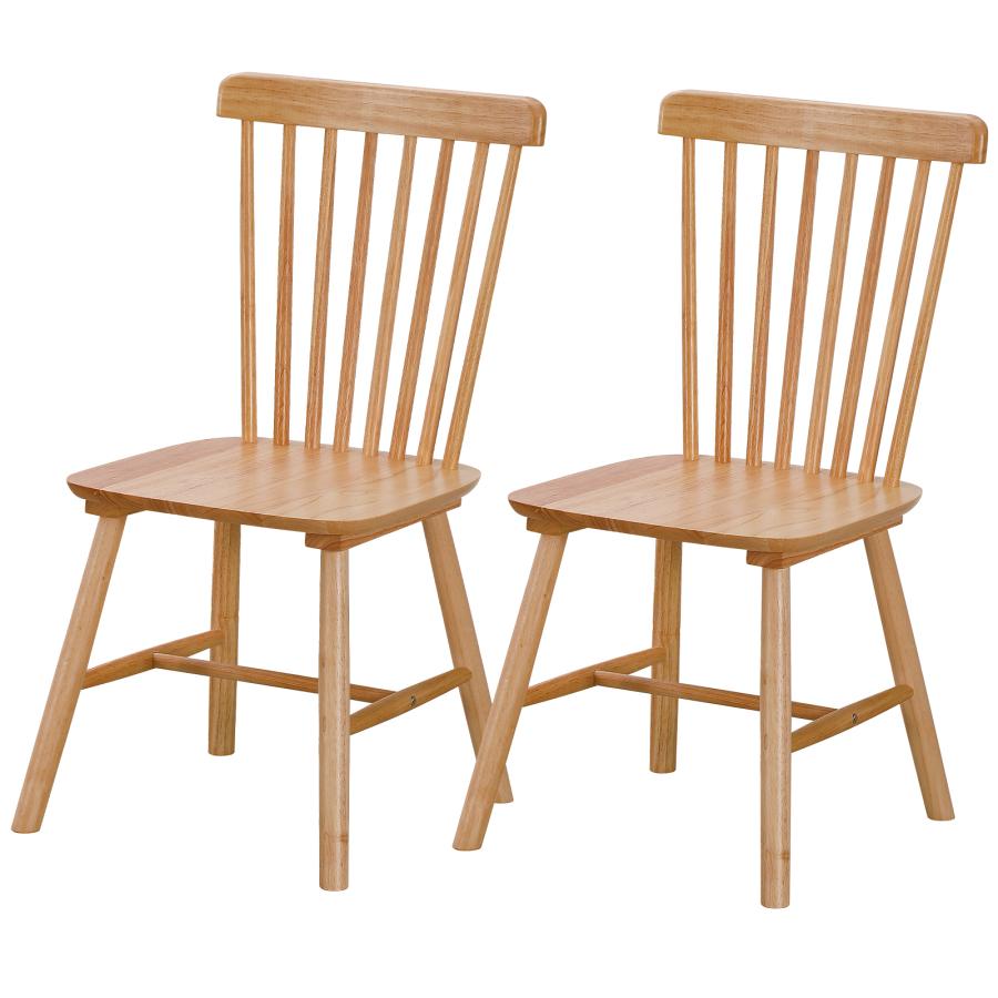 PROBASTO ダイニングチェア ウィンザーチェア 2脚 4脚 ラバーウッド