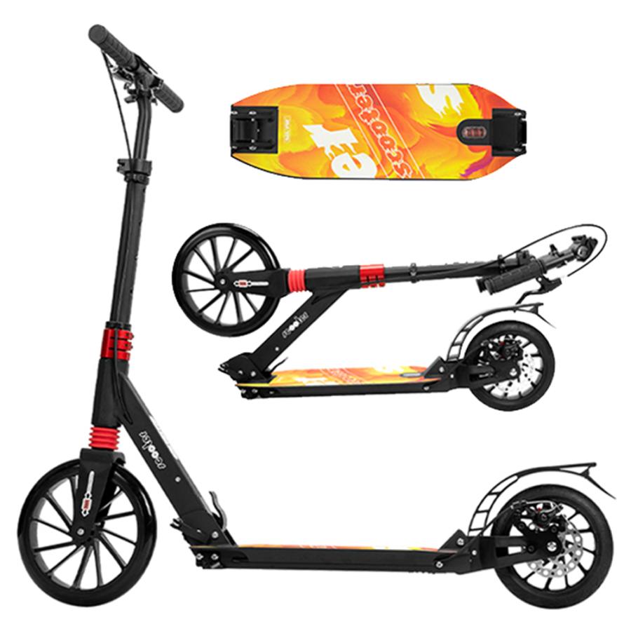 PROBASTO キックボード 大人用 子供 10インチ 折りたたみ 軽量 高さ四