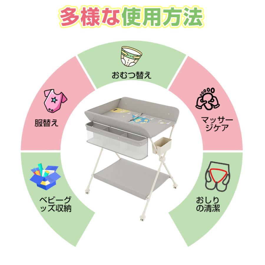 PROBASTO おむつ替え台 おむつ交換台 折りたたみ 赤ちゃん 新生児