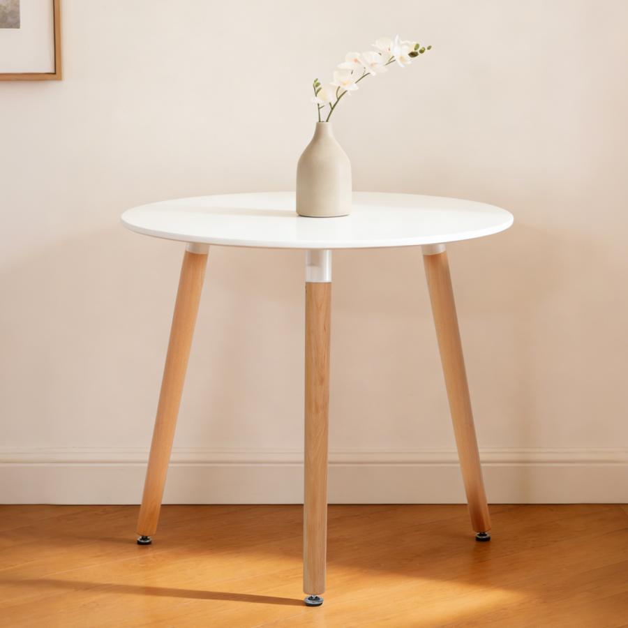 PROBASTO ダイニングテーブル カフェテーブル 直径80cm 2人掛け 円形