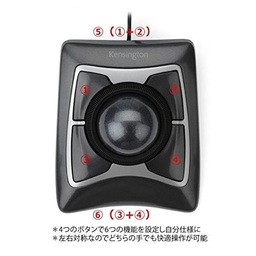 Kensington トラックボール USB接続 K64325JP Sf9a9a514061949da835de0f2278b8