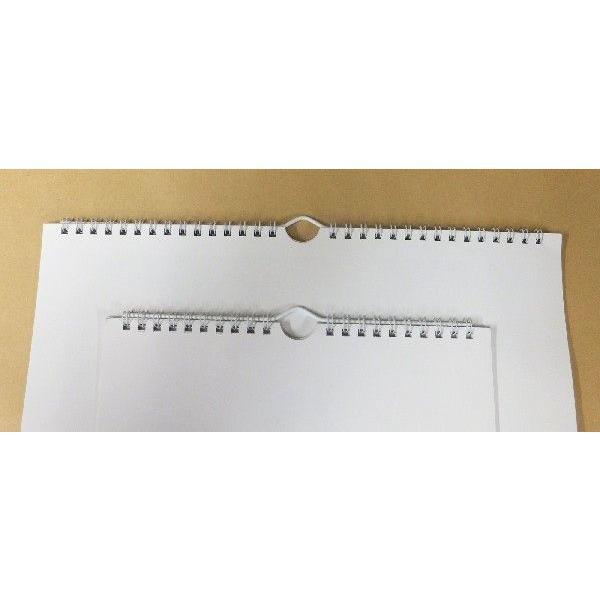 プロバインド　カレンダーハンガー【A4長辺用/280mm/NO.4用/6mm/200本/白】 CH428 |  | 01