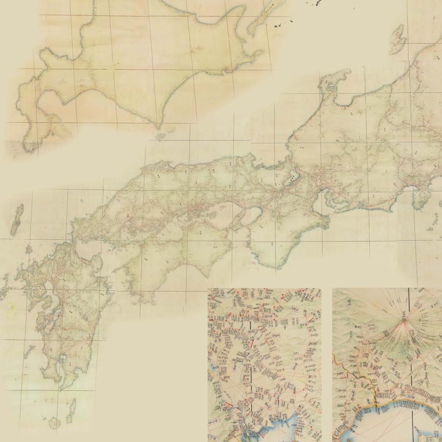 proceedx 学習ポスター 0143 大日本沿海輿地全図(伊能図) 送料 proceedx 学習ポスター 0143 大日本沿海輿地全図(伊能図) 送料