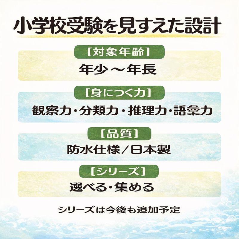 小学校受験対応 まちのしごとずかん お風呂ポスターA4サイズ｜幼児知育・職業・防水 |  | 03