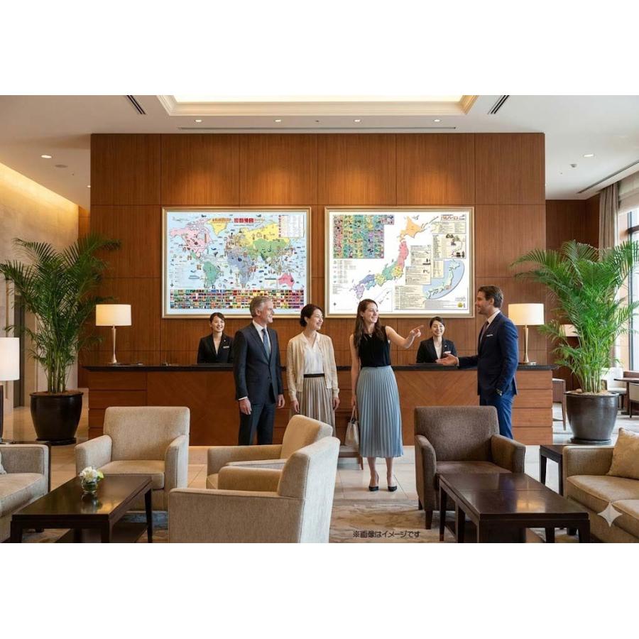 PROCEEDX世界 白地図 ポスター 2枚セットA1サイズ 鉛筆で書き消し自由 インテリア 掲示用 ゲストハウス 交流ツール 日本製 |  | 05