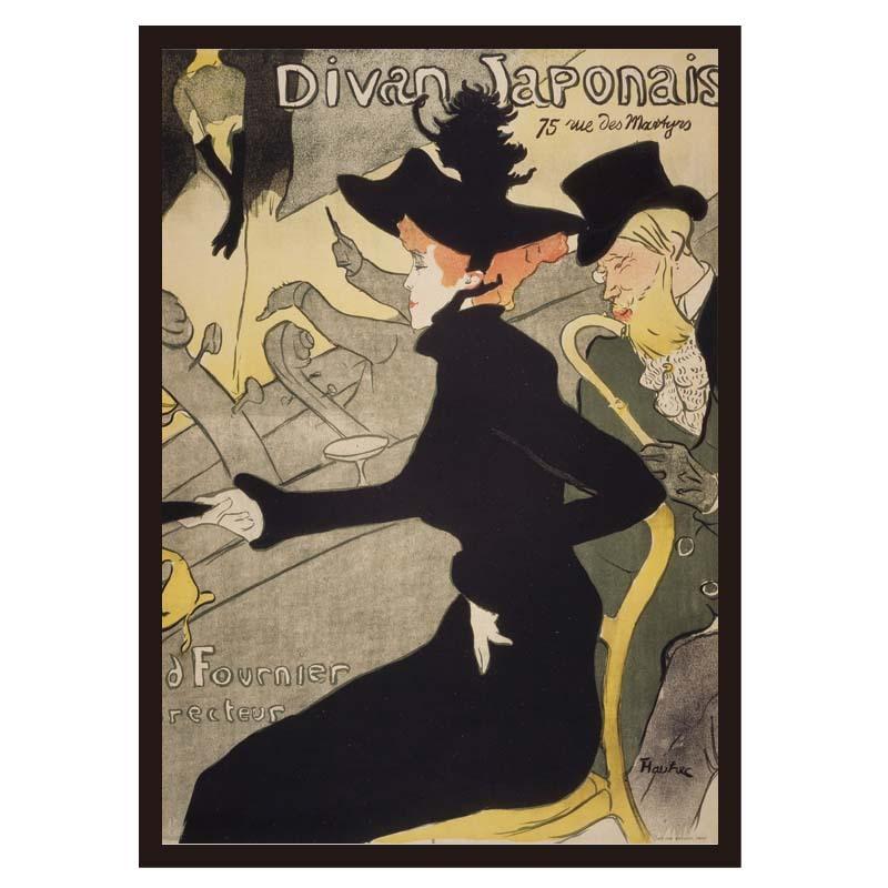 ロートレック「ディヴァン・ジャポネ」 proceedx 名画 絵画ポスター 2037 ディヴァン・ジャポネ