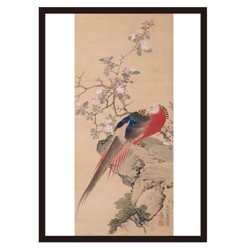 proceedx名画 絵画ポスターpro-3004 福袋4　5枚セット　額フレーム付　送料無料　絵アートインテリア　伊藤若冲　カフェ　店舗　　 |  | 04