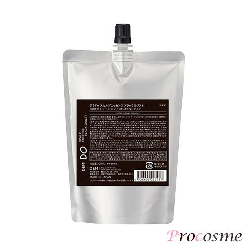 未開封 DEMI DO デミドゥ ブラックロジスト 頭皮用エッセンス 詰め替え DEMI DO デミドゥ スカルプエッセンス ブラックロジスト 詰替え 200ml