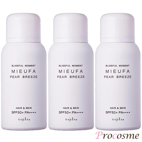 ミーファ　MIEUFA 日焼け止めスプレー 6種セット Napla ナプラ ミーファ フレグランスUVスプレー 6種 MIEUFA UVスプレー