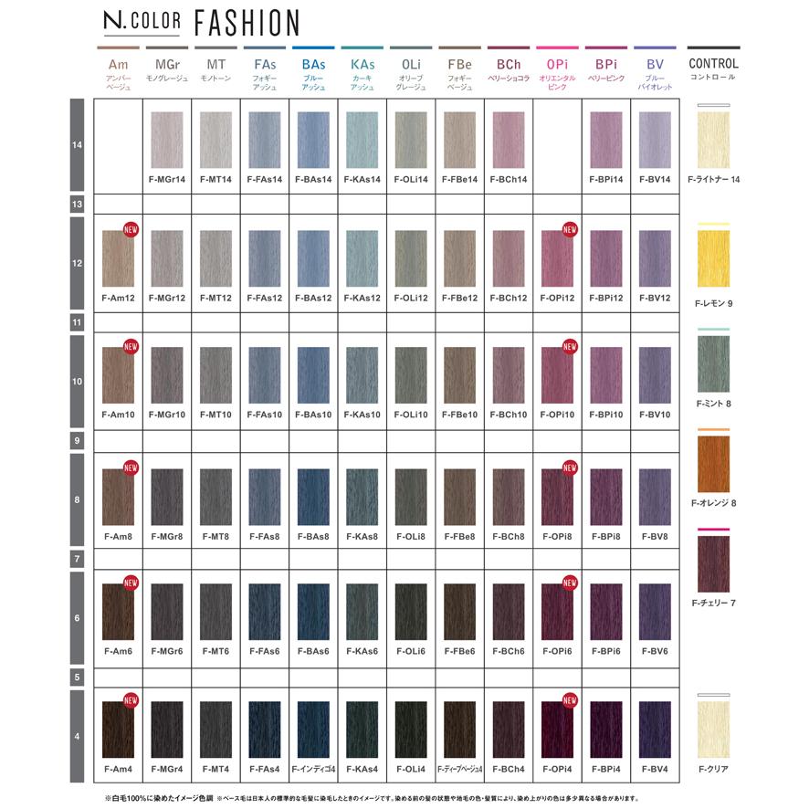 N. ナプラ N.エヌドットカラー ファッションシェード ベリーピンク F