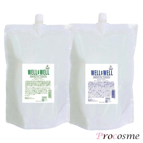 ティアーズ スムースタッチ シャンプー トリートメント　２Ｌ　髪質改善 Well＆Well ティアーズ ウェル＆ウェル スムースタッチ シャンプー